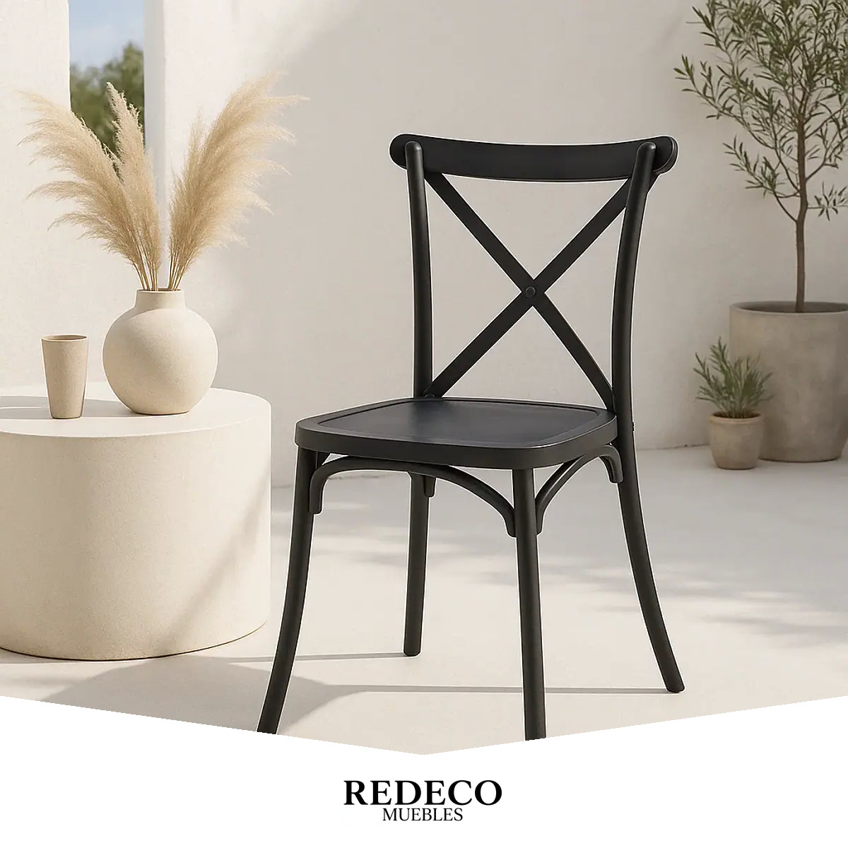 Silla Crossback - Negra